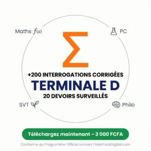 Pack Excellence Tle D - Prépa BAC 2026