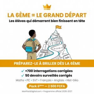 Pack Complet 6ᵉ — Collection Mentor 2026-2027
